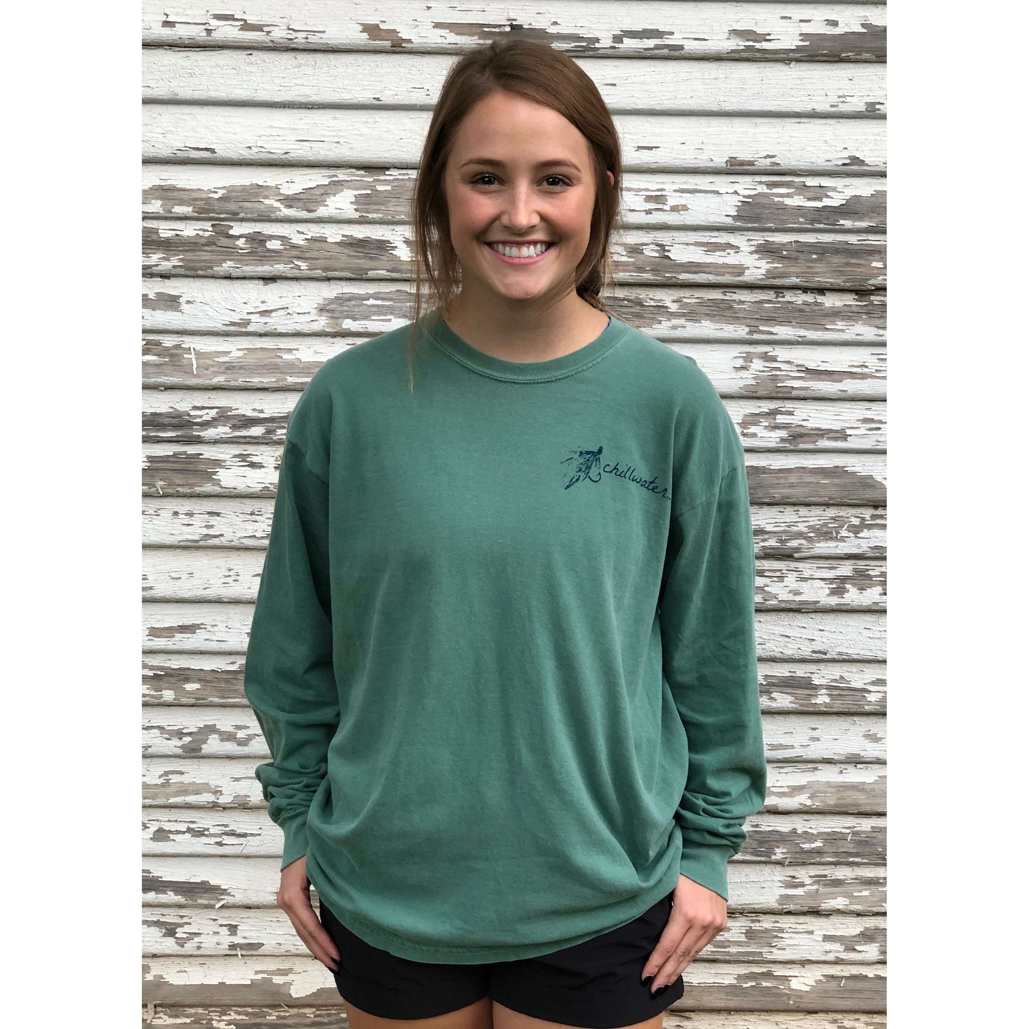 Comfort Color Long Sleeve T-Shirt / Angler / Multiple Colors – Chillwater  Apparel