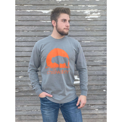 omfort Color Long Sleeve T-Shirt - Buffalo; Multiple Colors
