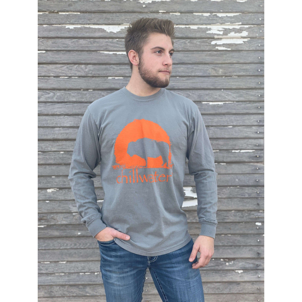 omfort Color Long Sleeve T-Shirt - Buffalo; Multiple Colors