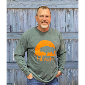 omfort Color Long Sleeve T-Shirt - Buffalo; Multiple Colors