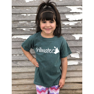 YOUTH Comfort Color Short Sleeve T-Shirt - Classic Kayak; Multiple Colors
