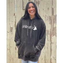 Comfort Stretch Acid Wash Hoodie Sweatshirt - Classic Kayak